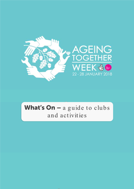 A Guide to Clubs and Activities