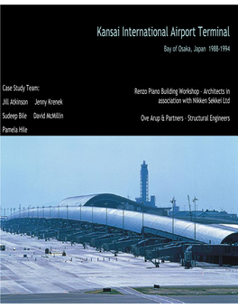 Kansai International Airport Terminal Bay of Osaka, Japan 1988-1994