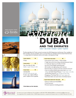 Dubai • Abu Dhabi • Sharjah • Ajman • Fujairah