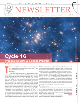 Stsci Newsletter: 2007 Volume 024 Issue 02