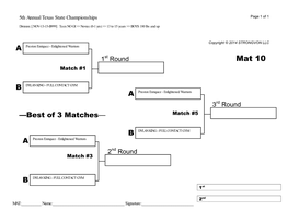 5Th Texas State Championships Mat 10