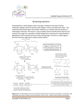 Browning Reactions