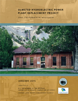 Final Environmental Assessment and Associated Documentation