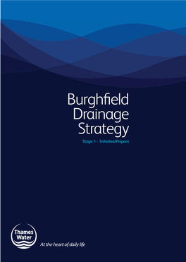 Burghfield Drainage Strategy Stage 1 - Initialise/Prepare Introduction