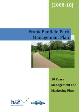 [2008-18] Frank Banfield Park Management Plan