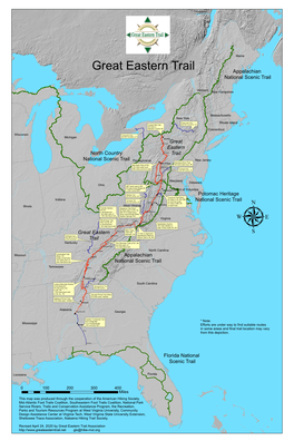 Appalachian National Scenic Trail North Country