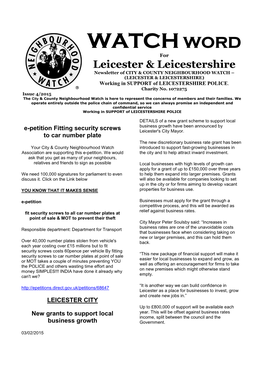 Leicester & Leicestershire