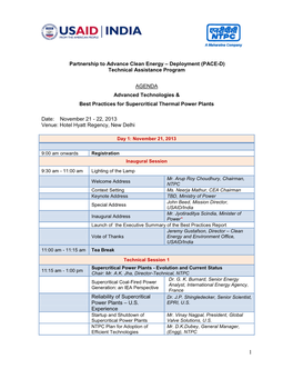 Partnership to Advance Clean Energy – Deployment (PACE-D) Technical Assistance Program