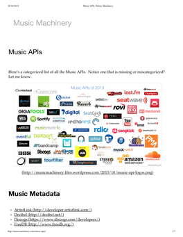 Music Machinery