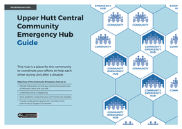 Upper Hutt Central Community Emergency Hub Guide
