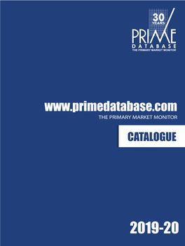 PRIME Catalogue 2019-20