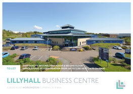 Lillyhall Business Centre Jubilee Road Workington Cumbria Ca14 4Ha Description