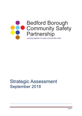 Strategic Assessment September 2018