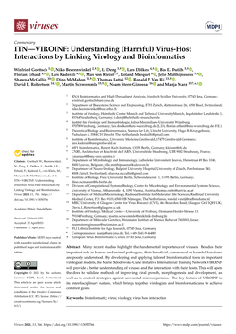 Virus-Host Interactions by Linking Virology and Bioinformatics