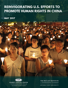 Reinvigorating U.S. Efforts to Promote Human Rights in China