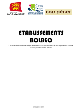 Les Établissements De Bolbec