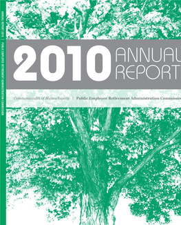 Annual Report 2010 | Public Employee Retirement Administration Commission Annual 2010 Report