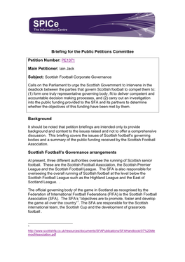 Petition Briefings Are Intended Only to Provide Background and Context to the Issues Raised and Not to Offer a Comprehensive Discussion