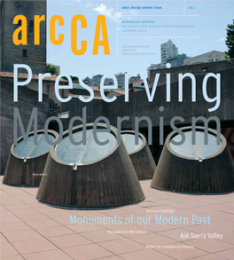 Monuments of Our Modern Past Messages from Mid-Century AIA Sierra Valley