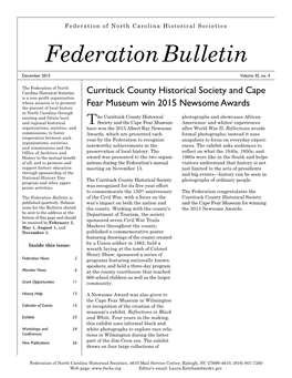 Federationbulletin