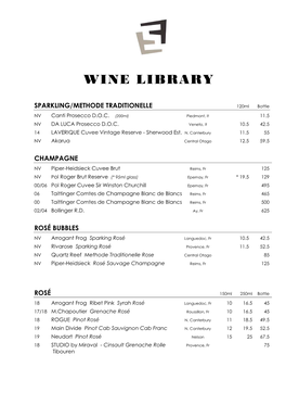 Wine Library