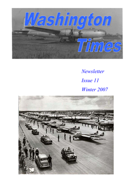 Newsletter Issue 11 Winter 2007