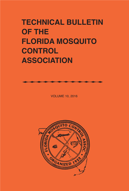 Technical Bulletin of the Florida Mosquito Control Association