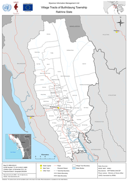 Village Tracts of Buthidaung Township