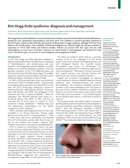 Diagnosis and Management