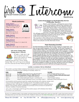 March 2014 Intercom