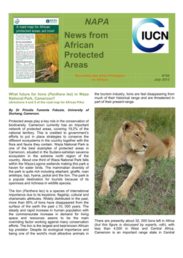 NAPA News from African Protected Areas