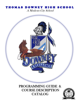 Programming Guide & Course Description Catalog