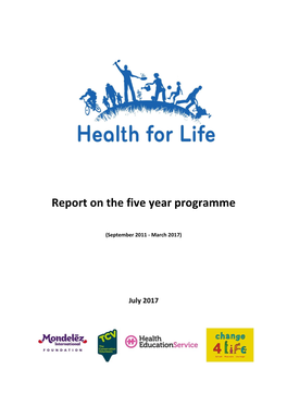 Report on the Five Year Programme