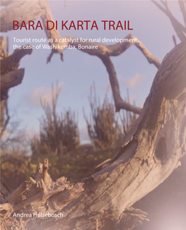 BARA DI KARTA TRAIL Tourist Route As a Catalyst for Rural Development, the Case of Washikemba, Bonaire