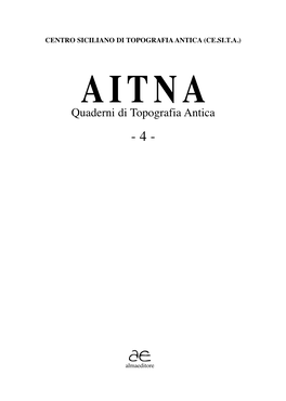 Quaderni Di Topografia Antica - 4