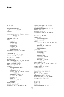 47 Tuc, 287 Abundance Gradients, 3, 523 Angular Momentum, 187, 513