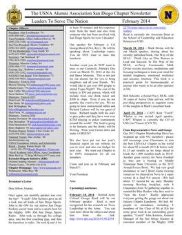 March 2006 USNA Newsletter