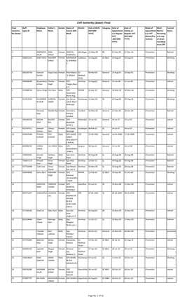 CHT Seniority (State)- Final