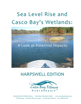 Sea Level Rise and Casco Bay's Wetlands