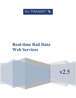 Real-Time Rail Data Web Services
