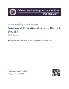 Northwest Educational Service District No. 189 Skagit County