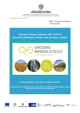 “Sarcidano Barbagia Di Seulo, Terre D'acqua E Pietra”