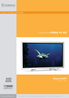 Classicline SYROS 42 HD