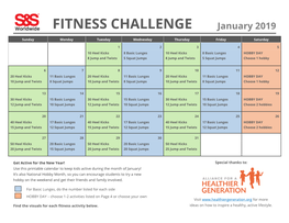 FITNESS CHALLENGE Challenge