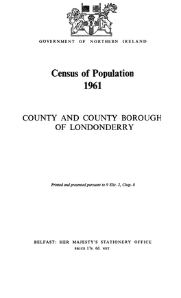 Census of Population 1961