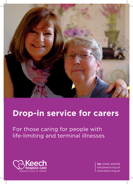 Our Carer's Drop-In Service Leaflet