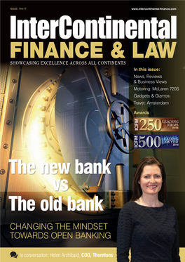 The New Bank Vs the Old Bank