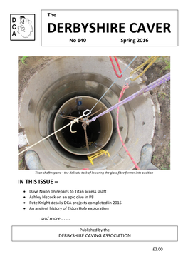 The Derbyshire Caver No