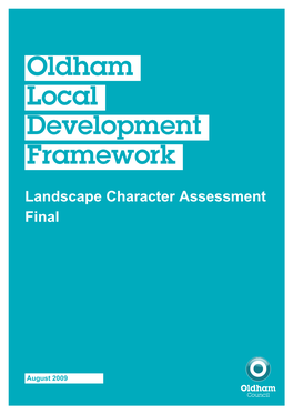 Landscape Character Assessment Final