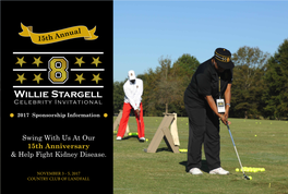 Swing with Us at Our 15Th Anniversary & Help Fight Kidney